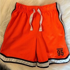 Osh Kosh  ⚜️ Orange Mesh Toddler Boys Shorts